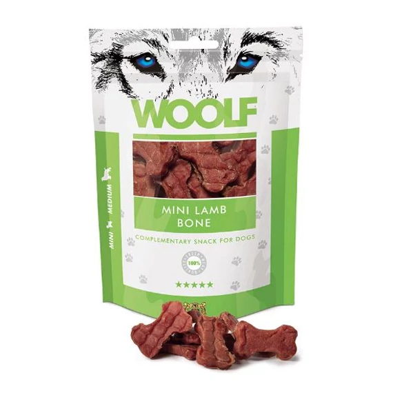 Woolf Bárány Minicsont 100g Jutalomfalat
