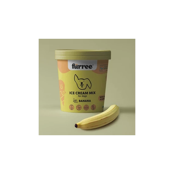 Fürree fagyipor kutyáknak kollagénnel - BANÁN