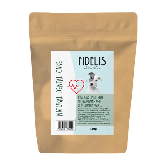 FIDELIS rágórúd marhahússal, kacsával, glükozaminnal 150g