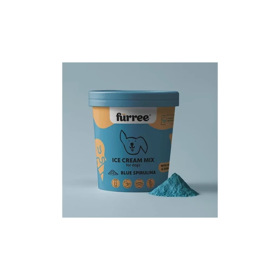 Fürree fagyipor kutyáknak kollagénnel - KÉK SPIRULINA
