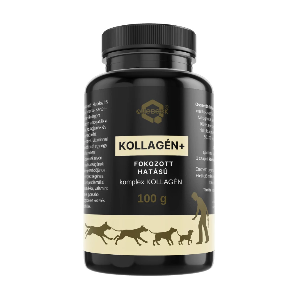Quebeck KOLLAGÉN+ - komplex kollagén-kiegészítő, 100 gramm