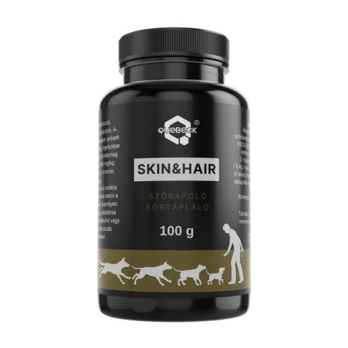 Quebeck Skin&Hair szőrápoló bőrtápláló étrendkiegészítő 100g