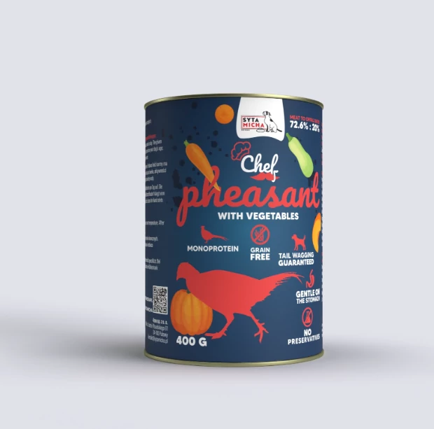 Syta Micha CHEF Fácán zöldségekkel 400g