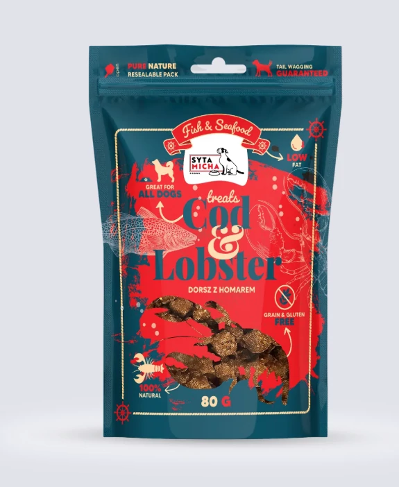 Syta Micha Fish & Seafood Tőkehal - Homár 80g