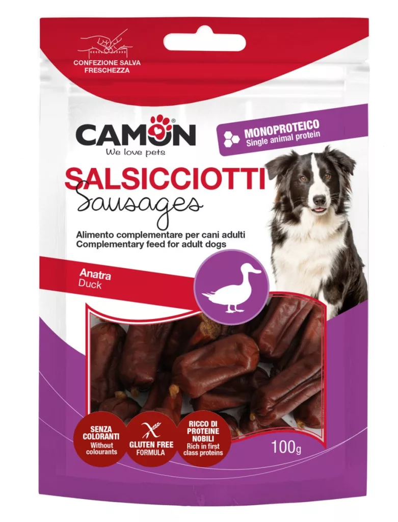 Camon kacsás mini kolbászkák 100g