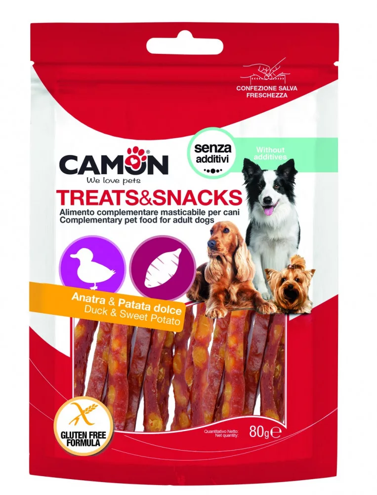 Camon kacsás édesburgonyás pálcikák 11 cm 80 gramm