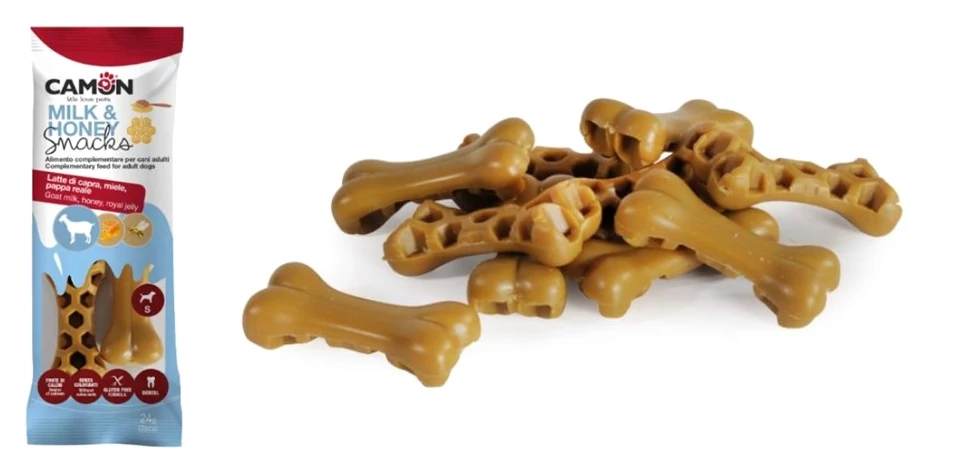 Camon Jutalomfalat Milk&Honey Csont 2x6cm 24gr