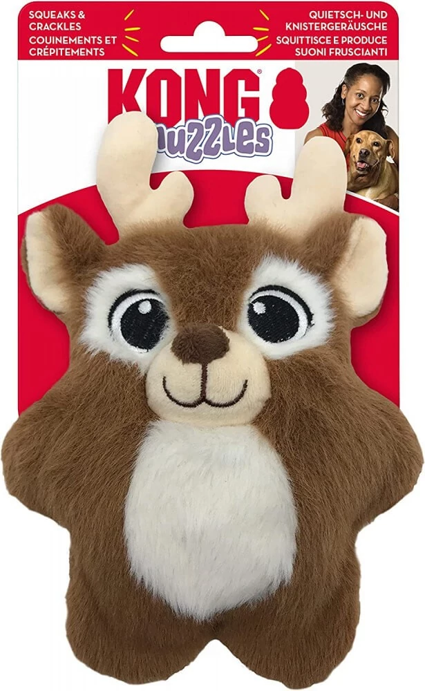 Kong Holiday Snuzzles Rénszarvas M-es