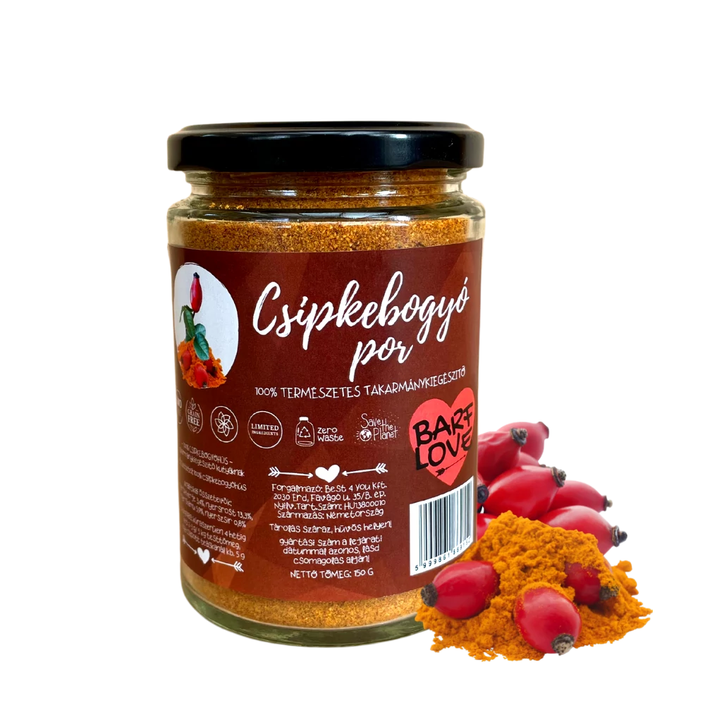 Csipkebogyó por 200 g - Barf Love