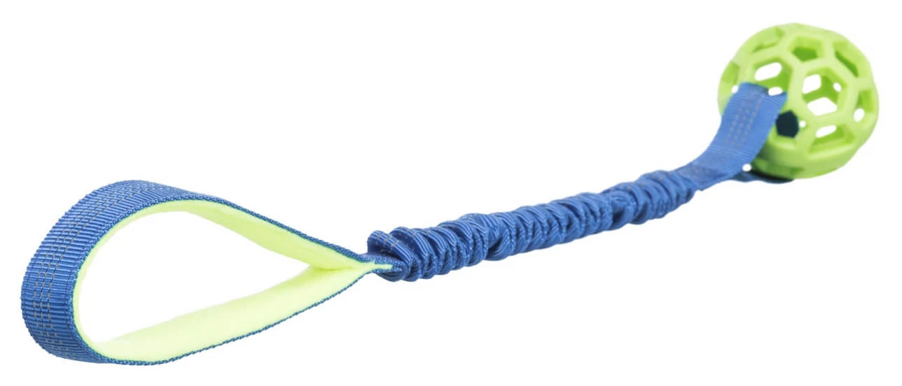 Trixie Bungee Rope labdával - poliészter játék (húzó-fogtisztító) kutyák részére (Ø7/48cm)