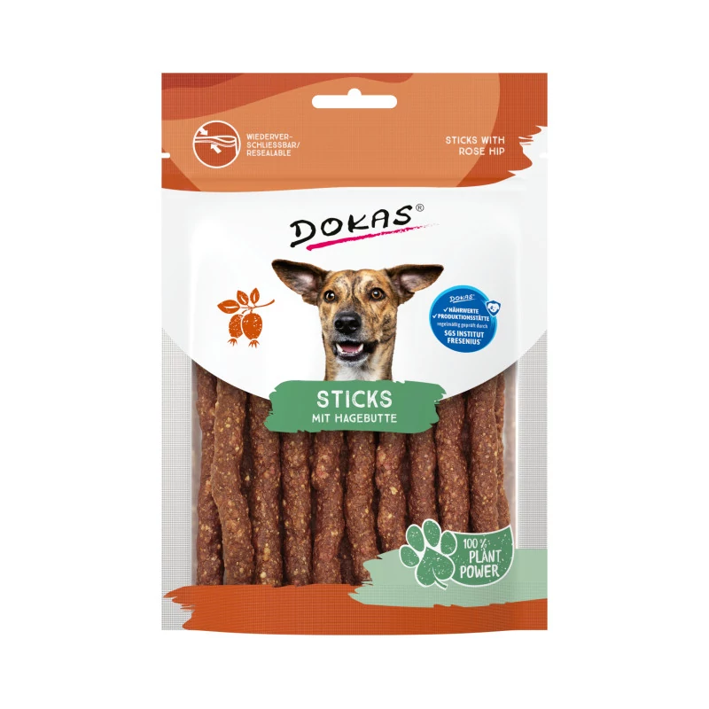Dokas vegetáriánus stick csipkebogyóval 105 g