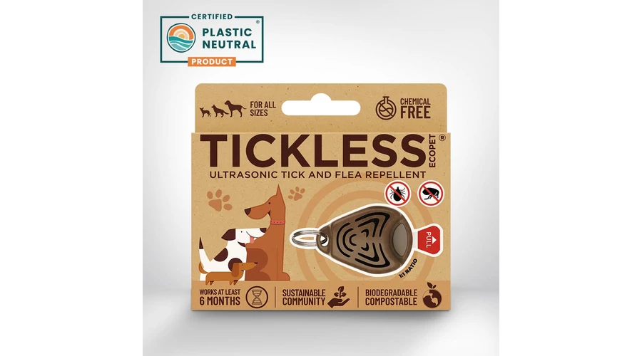 TICKLESS ECOPet Vegyszermentes, ultrahangos kullancs- és bolhariasztó 