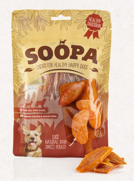 SOOPA NATURAL CHEWS - ÉDESBURGONYA 100 G