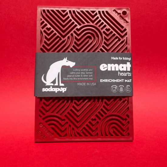 SodaPup® Emat Heart mini - Piros