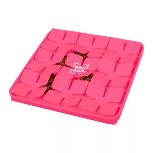 Waudog Silicone Lick Mat - tapadókorongos (szilikon,pink) 