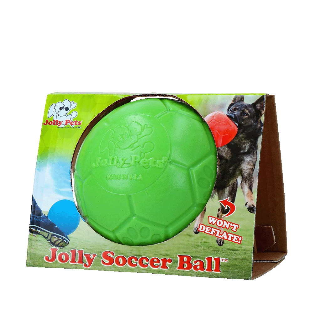 Jolly Soccer labda - Almazöld 15cm
