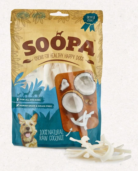 SOOPA NATURAL CHEWS - KÓKUSZ 100 G