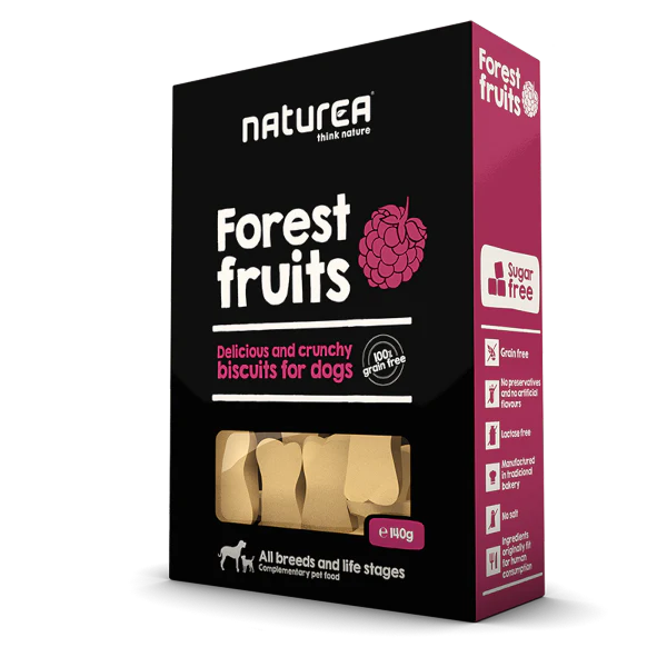Naturea Biscuit Erdeigyümölcsös Keksz Kutyáknak