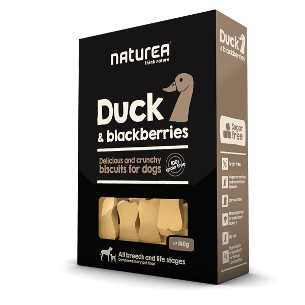 Naturea Biscuit Kacsahús & Szeder Keksz Kutyáknak