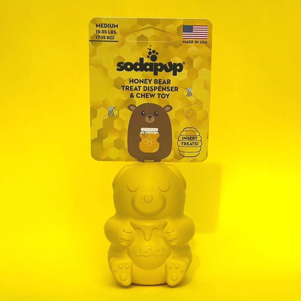 SodaPup® HONEY BEAR