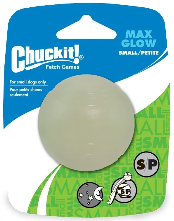 CHUCKIT MAX GLOW FLUORESZKÁLÓ LABDA