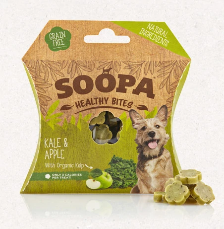 SOOPA Healthy Bites - fodros kel és alma 50 g