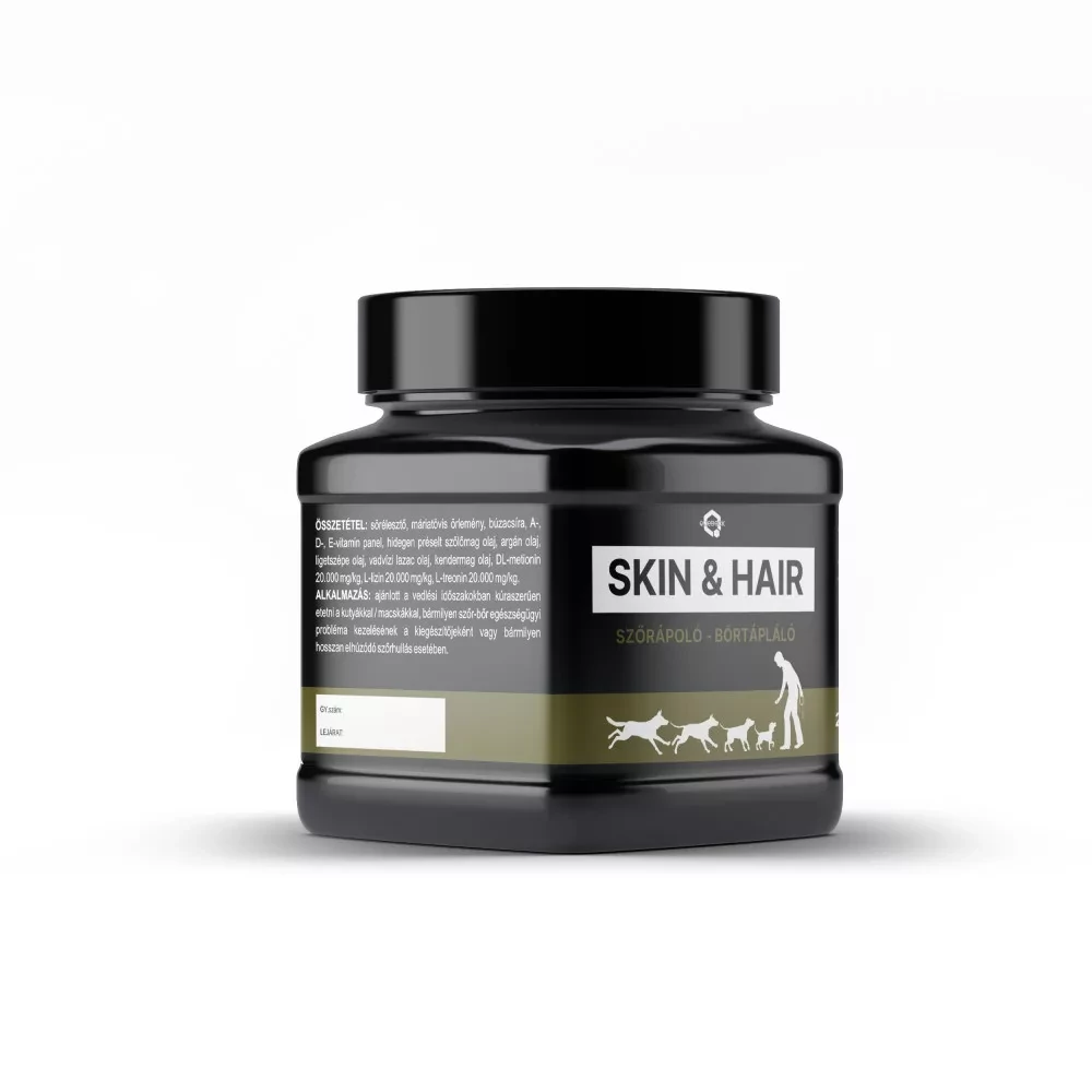 Quebeck Skin&Hair szőrápoló bőrtápláló étrendkiegészítő 250g