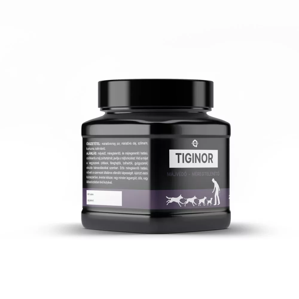 Quebeck Tiginor májvédő étrendkiegészítő 250g
