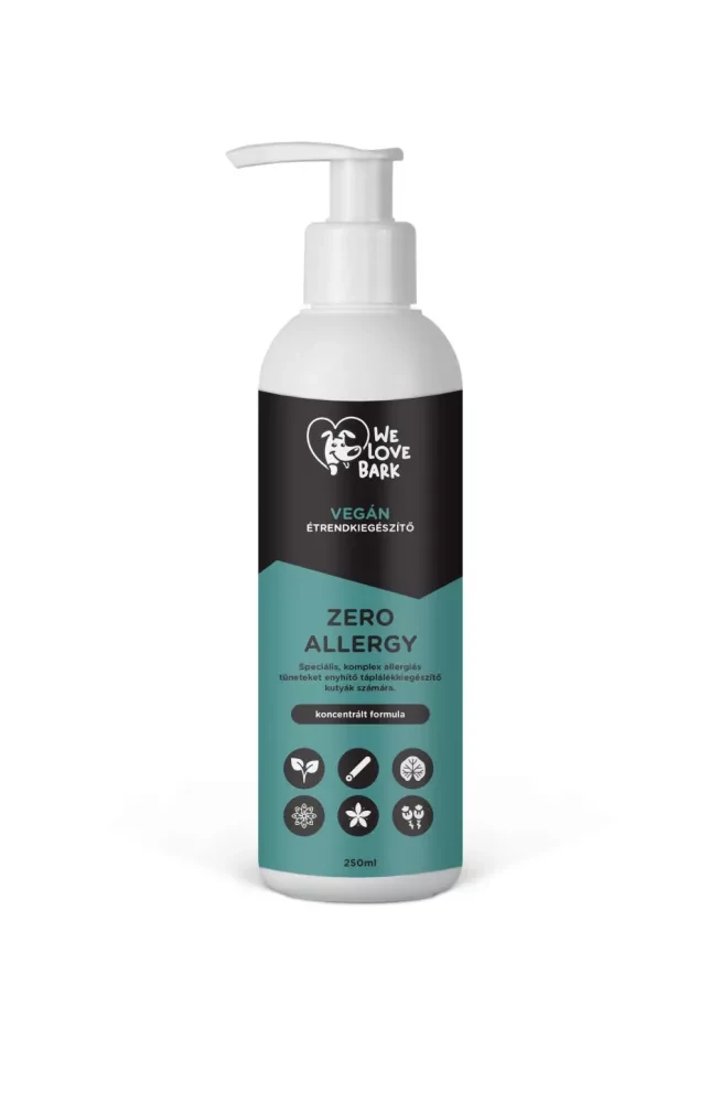 We Love Bark Zero Allergy 250 ml - étrendkiegészítő koncentrátum allergia ellen