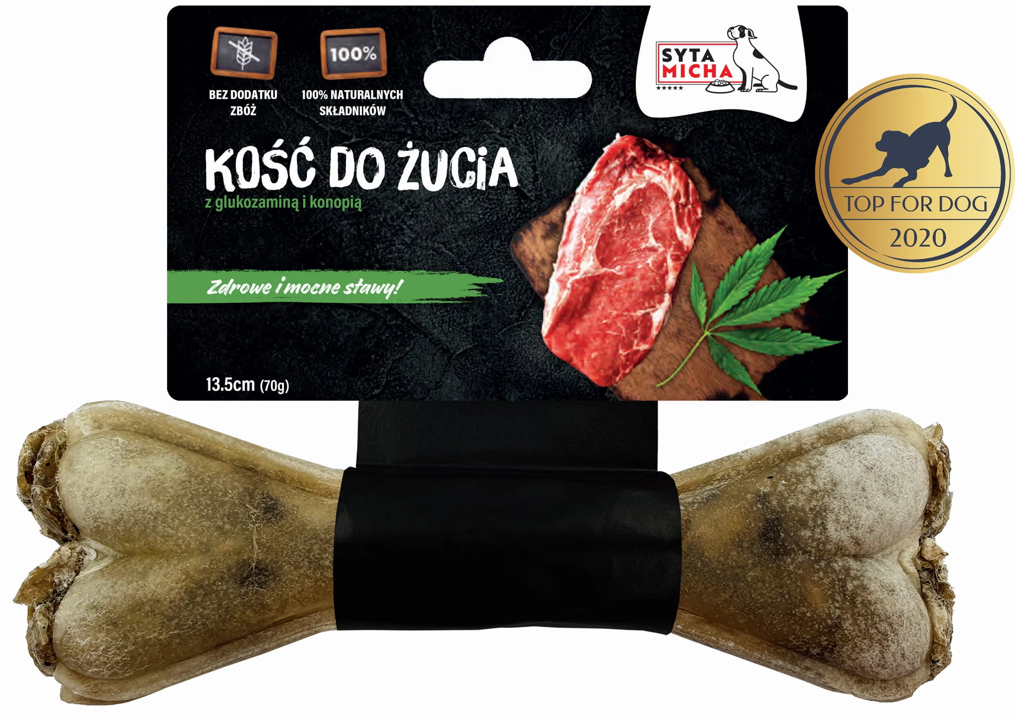 Syta Micha Funkcionális rágócsont kutyának az erős ízületekért 13,5 cm