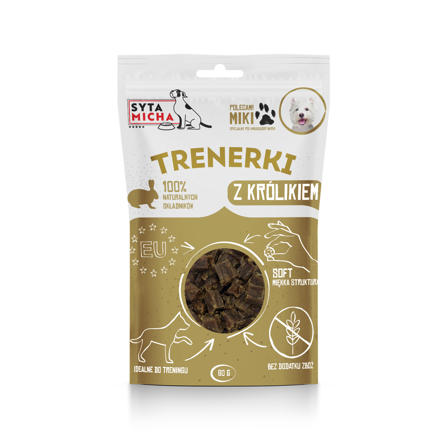 Syta Micha Training Snack nyúlhússal 80g