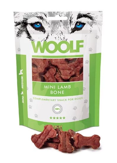 Woolf Bárány Minicsont 100g Jutalomfalat