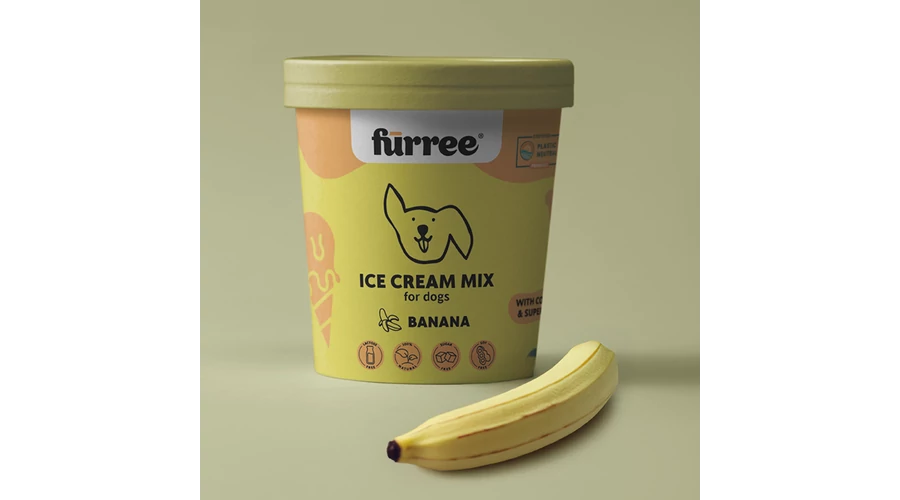 Fürree fagyipor kutyáknak kollagénnel - BANÁN