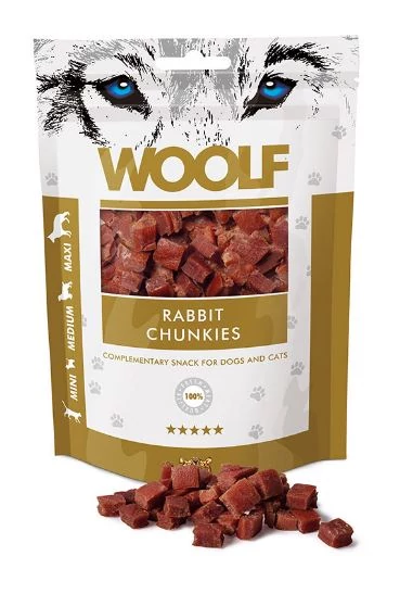 Woolf Nyúlkocka 100g Jutalomfalat